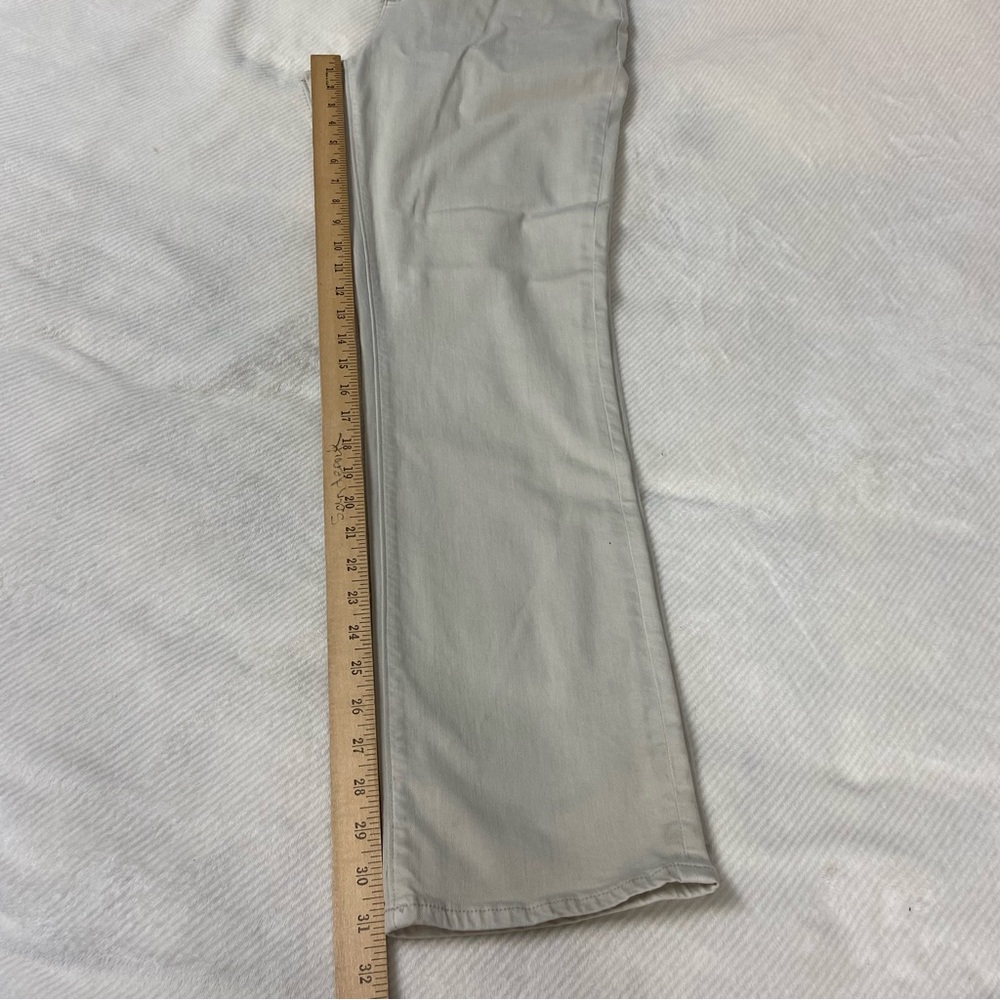 Lands’ End Light Khaki Jeans size 14 - Picture 4 of 7